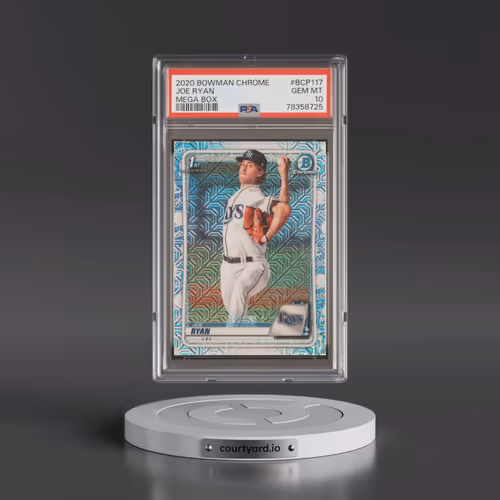 2020 Bowman Chrome Mega Box #BCP117 Joe Ryan (PSA 10 GEM MINT)