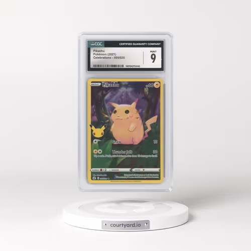 2021 Celebrations #005/025 Pikachu (CGC 9 MINT)