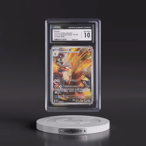 2025 Glory of the Rocket Gang - sv10 #101/098 Blaziken - Art Rare Holo (CGC 10 GEM MINT)