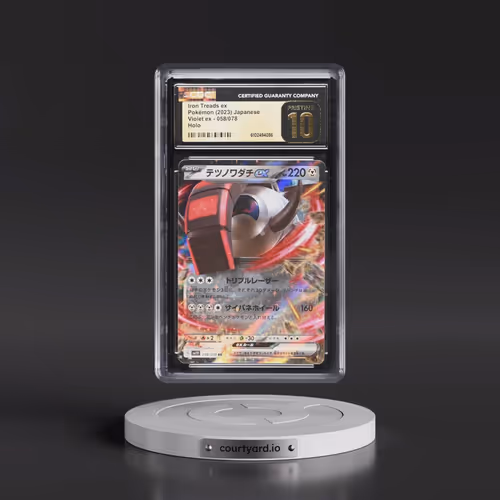 2023 Violet ex #058/078 Iron Treads ex - Holo (CGC 10 PRISTINE)