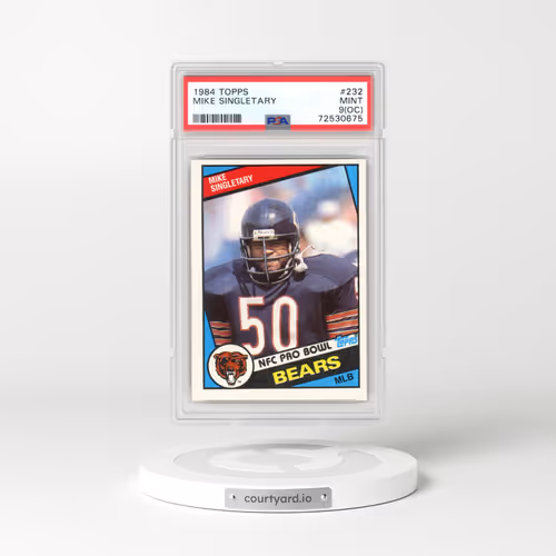 1984 Topps #232 Mike Singletary (PSA 9 MINT)