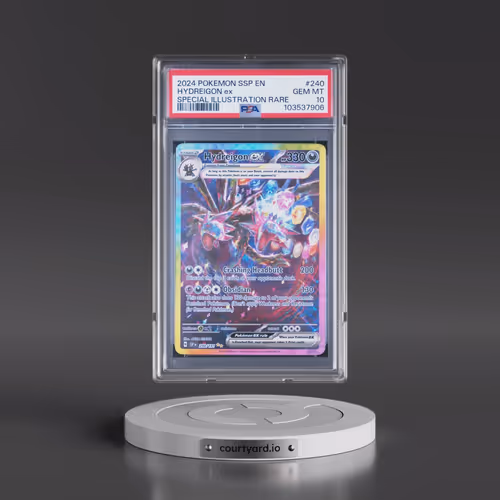 2024 Pokémon Ssp EN-Surging Sparks #240 Hydreigon EX - Holo Special Illustration Rare (PSA 10 GEM MI