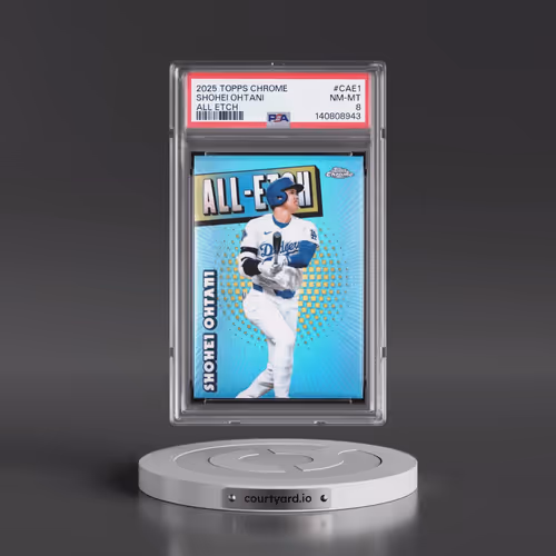 2025 Topps Chrome All Etch #CAE1 Shohei Ohtani (PSA 8 NM-MT)