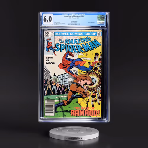 Amazing Spider-Man #221 CGC 6.0 Off-white to White Pages (Marvel Comics, 10/81) - Newsstand Edition