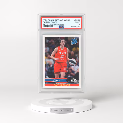 2024 Panini Instant WNBA Rated Rookie Retro #RRR1 Caitlin Clark (PSA 9 MINT)