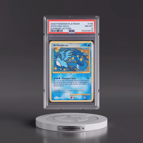 2009 Pokémon Platinum Supreme Victors #148 Articuno - Holo (PSA 8 NM-MT)