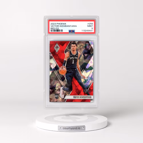 2023 Panini Phoenix #256 Victor Wembanyama - Red Ice (PSA 9 MINT)