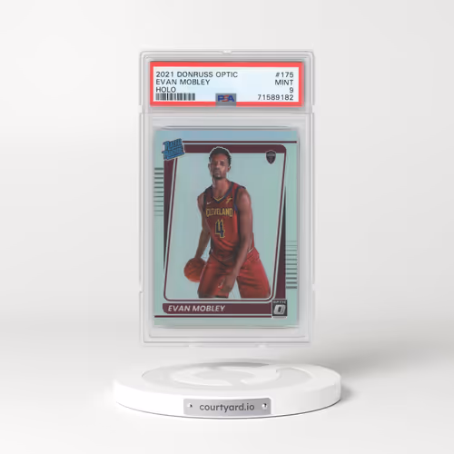2021 Panini Donruss Optic #175 Evan Mobley (PSA 9 MINT)