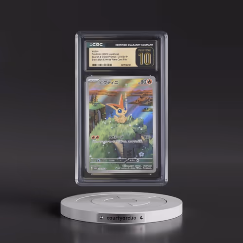 2025 Pokémon SV-P Promo #271 Victini - Black Bolt/White Flare Card File Set (CGC 10 PRISTINE)
