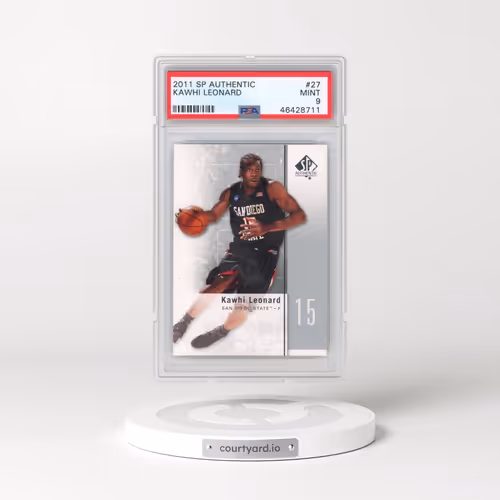 2011 SP Authentic #27 Kawhi Leonard (PSA 9 MINT)