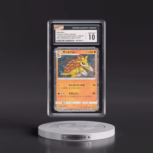 2023 Trading Card Game Classic - CLF, CLL, CLK #009/032 Sandslash - Venusaur & Lugia ex Deck - C