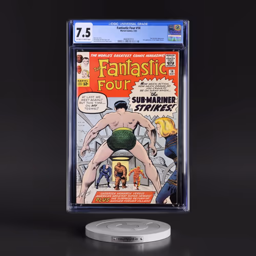 Fantastic Four #14 CGC 7.5 Off-white to White Pages (Marvel Comics, 5/63) - Universal