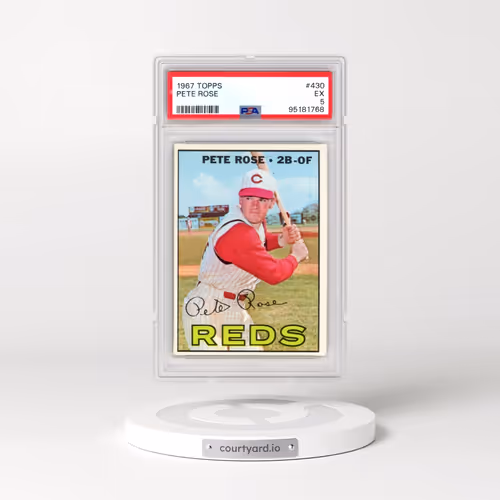 1967 Topps #430 Pete Rose (PSA 5 EX)