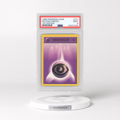 1999 Base Set #101 Psychic Energy - 1st Edition 1st Edition (PSA 9 MINT)