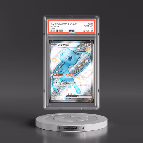 2023 Pokémon Sv4a-Shiny Treasure EX #327 Mew EX - Holo Ssr (PSA 10 GEM MINT)