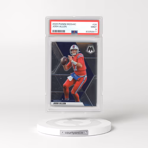 2020 Panini Mosaic #26 Josh Allen (PSA 9 MINT)