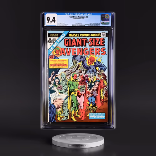 Giant-Size Avengers #4 CGC 9.4 White Pages (Marvel Comics, 6/75) - Universal