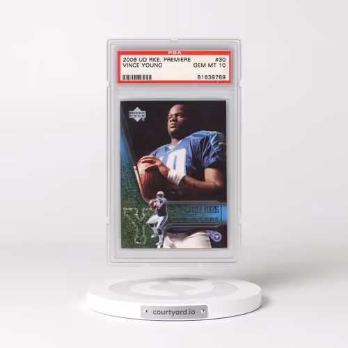 2006 Upper Deck Rookie Premiere #30 Vince Young (PSA 10 GEM MINT)