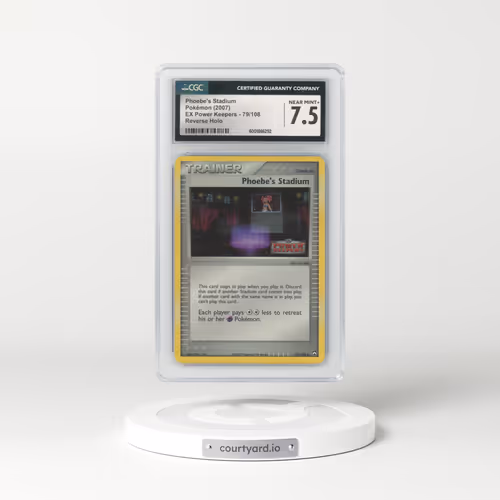2007 EX Power Keepers #79/108 Phoebe's Stadium - Reverse Holo (CGC 7.5 NM+)