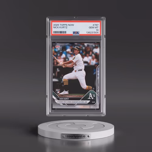2025 Topps Now #787 Nick Kurtz (PSA 10 GEM MINT)