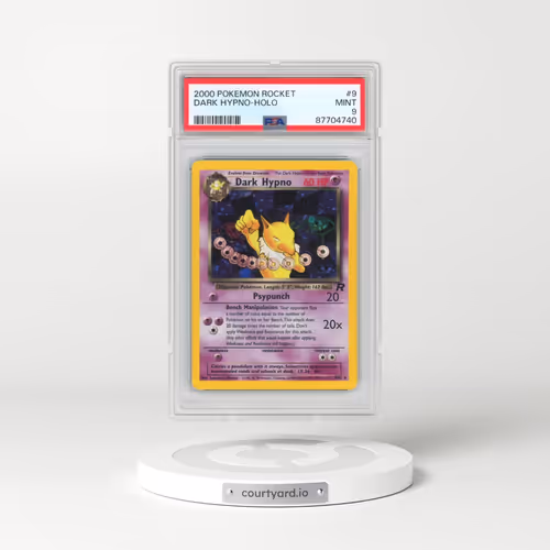 2000 Pokémon Rocket #9 Dark Hypno - Holo (PSA 9 MINT)