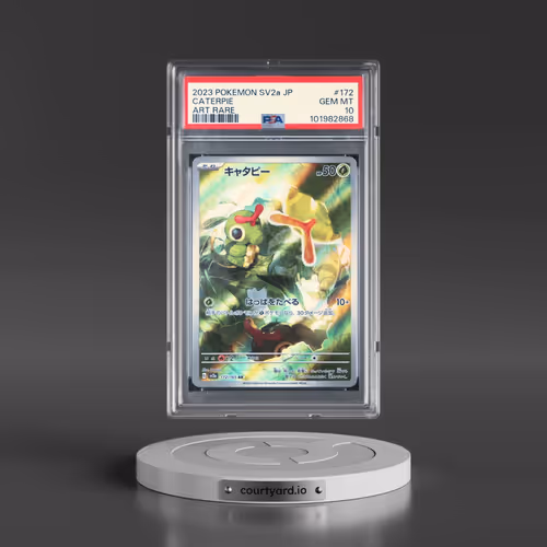 2023 Pokémon Sv2a-Pokemon 151 #172 Caterpie - Art Rare (PSA 10 GEM MINT)