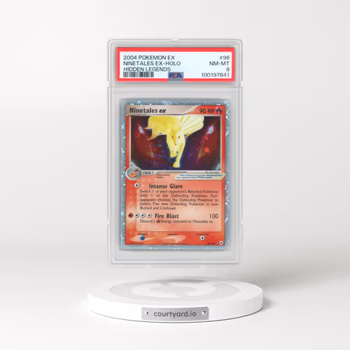 2004 Pokémon EX Hidden Legends #96 Ninetales EX - Holo Holo (PSA 8 NM-MT)