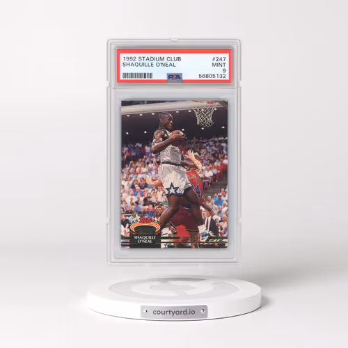 1992 Stadium Club #247 Shaquille O'Neal (PSA 9 MINT)