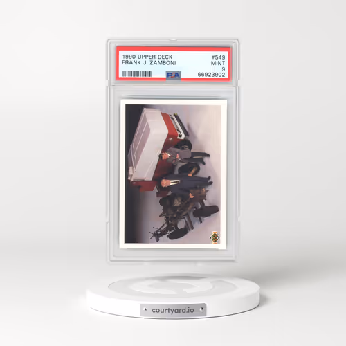 1990 Upper Deck #549 Frank J. Zamboni (PSA 9 MINT)
