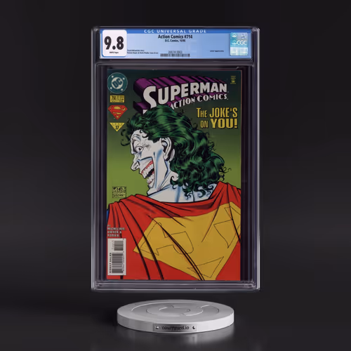 Action Comics #714 CGC 9.8 White Pages (DC Comics, 10/95) - Universal