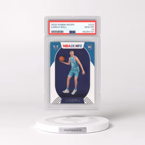 2020 Panini Hoops #223 LaMelo Ball (PSA 10 GEM MINT)