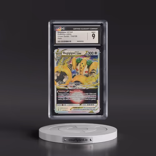 2023 Crown Zenith #114/159 Regigigas VSTAR - Holo (CGC 9 MINT)