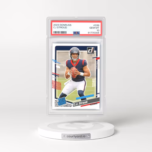 2023 Panini Donruss #339 CJ Stroud (PSA 10 GEM MINT)
