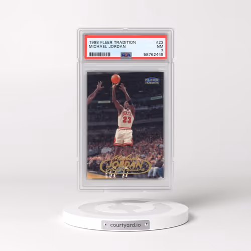 1998 Fleer Tradition #23 Michael Jordan (PSA 7 NM)