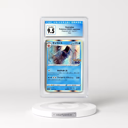 2022 Japanese Pokémon Go #22 Gyarados - Holo (CGC 10 GEM MINT)