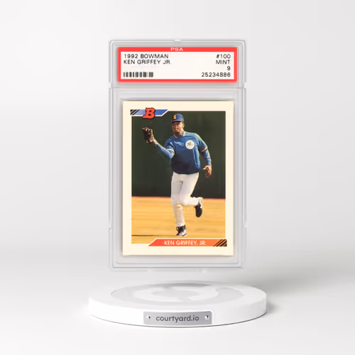 1992 Bowman #100 Ken Griffey Jr (PSA 9 MINT)
