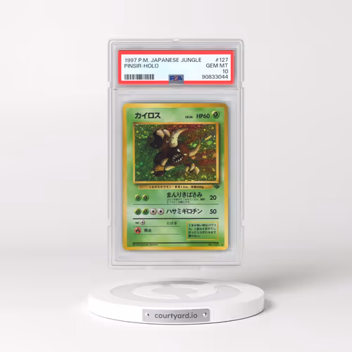 1997 Pokémon Jungle #127 Pinsir - Holo (PSA 10 GEM MINT)