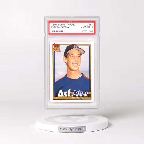 1991 Topps Traded #48T Luis Gonzalez (PSA 10 GEM MINT)