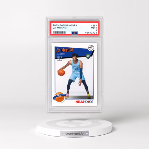 2019 Panini Hoops #297 Ja Morant (PSA 9 MINT)