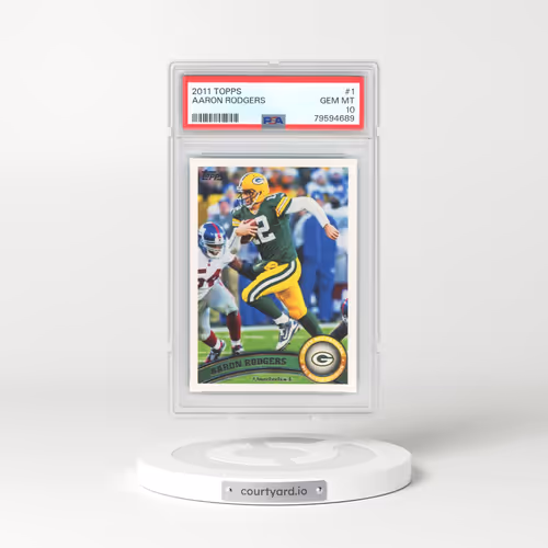2011 Topps #1 Aaron Rodgers (PSA 10 GEM MINT)