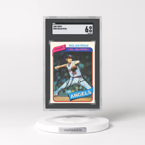 1980 Topps #580 Nolan Ryan (SGC 6 EX-MT)