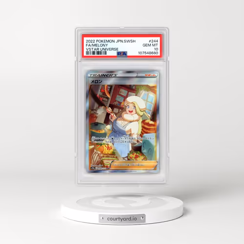 2022 Pokémon Sword & Shield Vstar Universe #244 Melony - Full Art (PSA 10 GEM MINT)