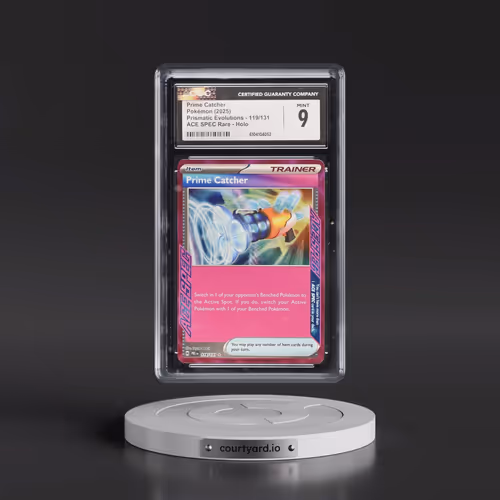 2024 Prismatic Evolutions - PRE EN #119/131 Prime Catcher - ACE SPEC Rare Holo (CGC 9 MINT)