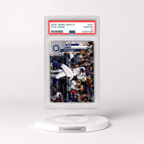 2020 Topps Update #U21 Kyle Lewis (PSA 10 GEM MINT)