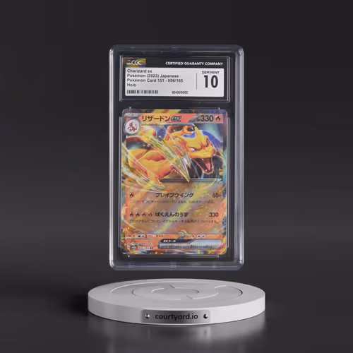 2023 Pokémon Card 151 #006/165 Charizard ex - Holo (CGC 10 GEM MINT)