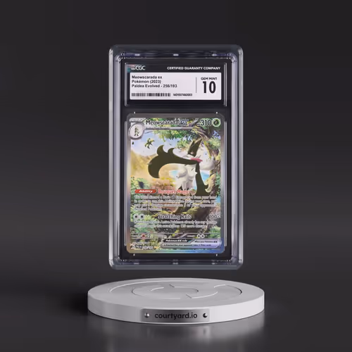 2023 Paldea Evolved - PAL EN #256/193 Meowscarada ex - Special Illustration Rare (Holo) (CGC 10 GEM
