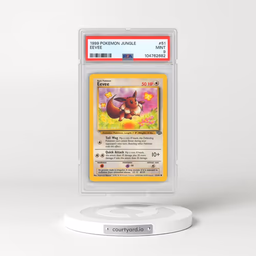1999 Pokémon Jungle #51 Eevee (PSA 9 MINT)