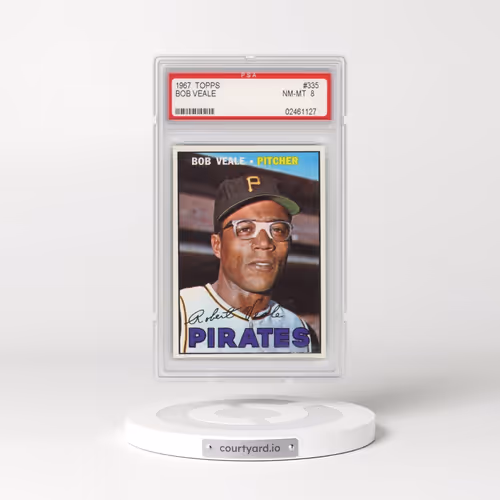 1967 Topps #335 Bob Veale (PSA 8 NM-MT)