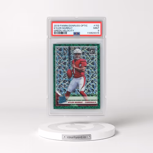 2019 Panini Donruss Optic #152 Kyler Murray - Green Velocity (PSA 9 MINT)