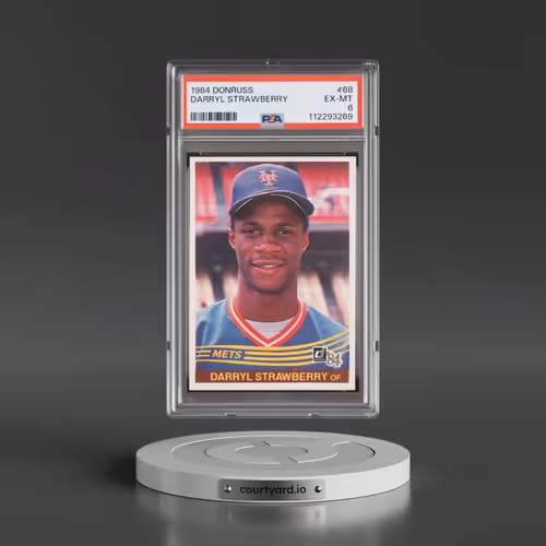 1984 Donruss #68 Darryl Strawberry (PSA 6 EX-MT)